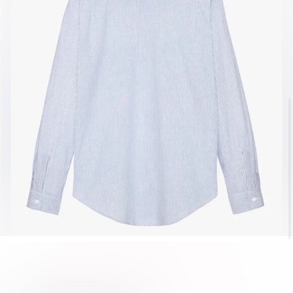 ZARA LIMITED EDITION STRIPED SHIRT BLUE / WHITE - Picture 3 of 3